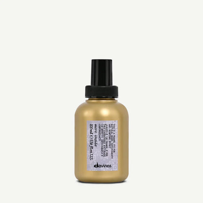Davines More Inside This is a Primer 100ml — lightweight styling primer that prepares hair for styling, offering heat protection, anti-humidity control, and enhanced smoothness for all hair types.